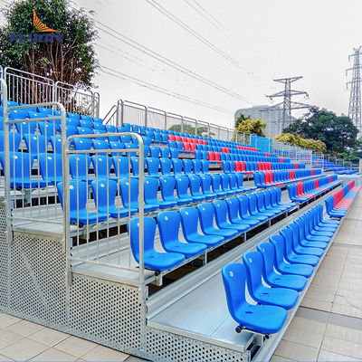 좋은 가격 Temporary Outdoor Chairs Gym Aluminum Bleachers with Plastic Seats 온라인