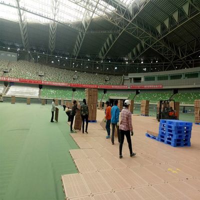 잔디 보호를 위해 사건 바닥, 가지고 다닐 수 있는 야외 바닥을 연결하는 PP 물질