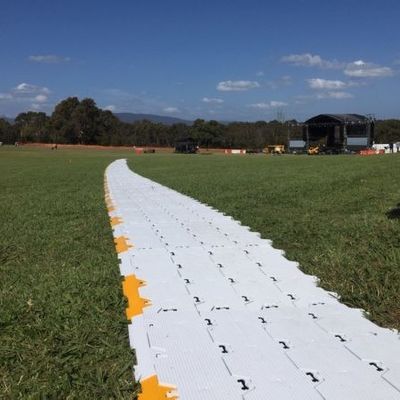 좋은 가격 야외인 것을 위한 UV 저항하는 방부에 바닥을 까는 HDPE 자료 가지고 다닐 수 있는 사건 온라인