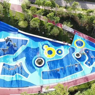 스포츠는 우호적인 운동장 빈 유독한 반대 UV Eco를 위한 고무 알갱이를 처리합니다