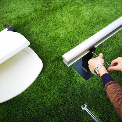 다양한 보증에 의해 안착하는 용이한 설치 플라스틱 경기장