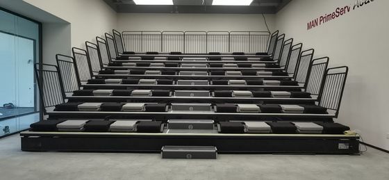 200 - 500 사람 용량 철기 가능한 블리처 좌석 경식 및 부식 저항