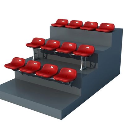 다채로운 사용자 지정 로고 HDPE PP 경기장 좌석 안티 노화 자외선 저항성 실내 야외 행사