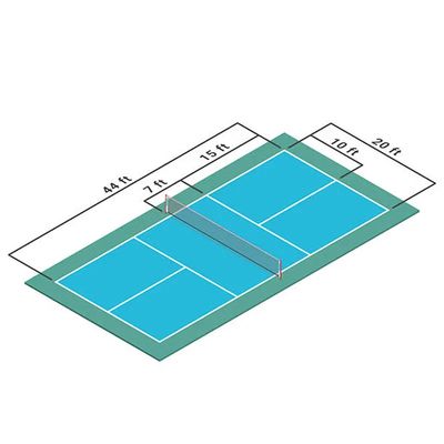 좋은 가격 자외선 보호 크리스탈 샌드 피클볼 경기장 바닥 매트 온라인