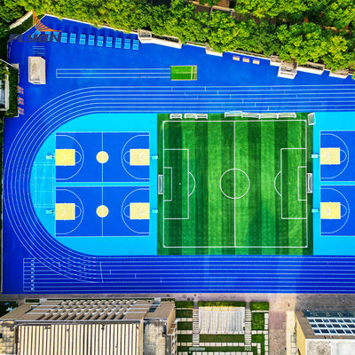 좋은 가격 ITF 인증 PU 스포츠 바닥 1급 방화 저항과 5-10 년 보증 실내 또는 외부 사용 온라인