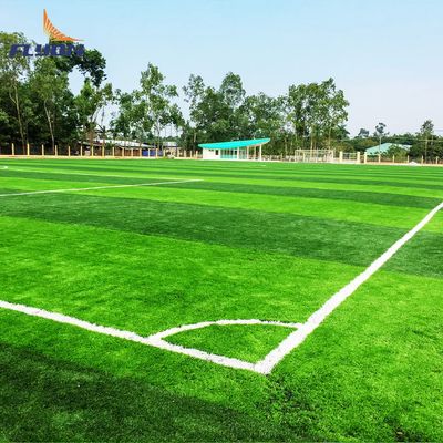 좋은 가격 고밀도 40-60mm 녹색 PE PP 인위 합성 잔디 축구 축구 경기장 온라인