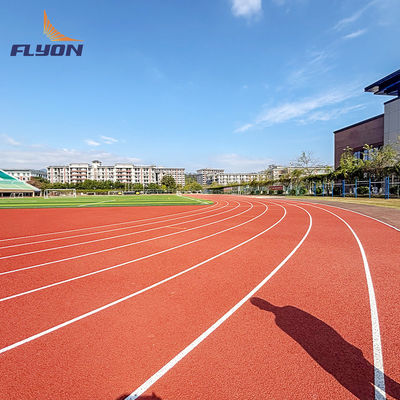 경주용 합성 경주 트랙 타일 수출 타르탄 트랙