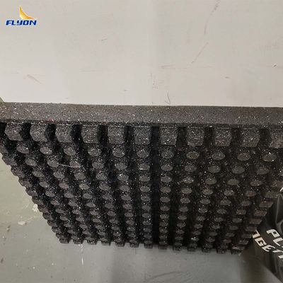 61x61x6cm 재활용 고무 체육관 매트 2년 보증