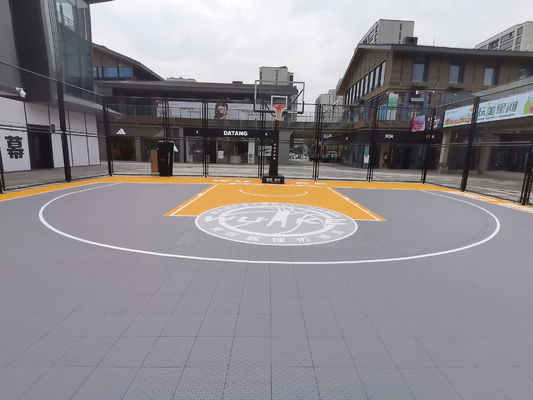 좋은 가격 스포츠 바닥용 다채로운 폴리프로필렌 코폴리머 PP/TPV 타일 온라인