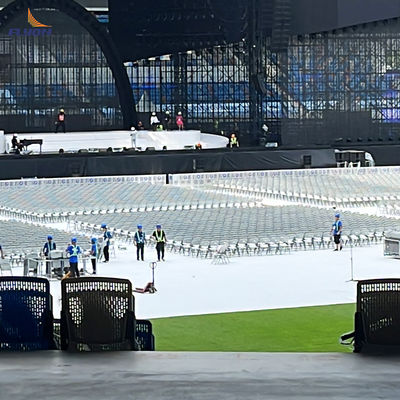 좋은 가격 1 년 보증으로 불에 저항하는 휴대용 이벤트 바닥 운송하기 쉽고 사용자 정의 가능한 임시 바닥 시스템 온라인