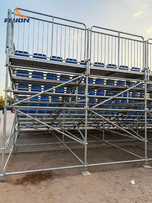 좋은 가격 Customized Size Aluminum Grandstand with 2 Years Warranty and CE ISO9001 ISO14001 ISO45001 TUV SGS Certified 온라인