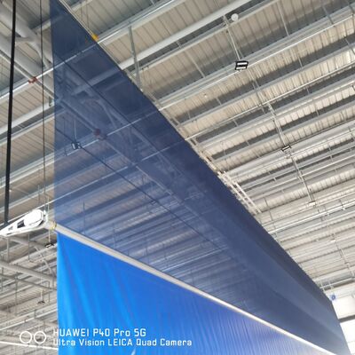 좋은 가격 전기 제어 시스템 방화 방지 환경 친화적 분리 커튼 파티션 커튼 온라인