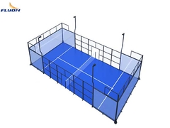 프로 선수용 표준 부드러운 패델 테니스 코트 표면