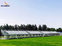 알루미늄 비치 야외 좌석 임시 비치