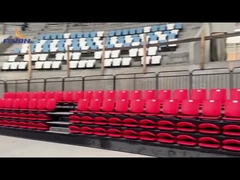 4~10줄의 철폐 가능한 비치 좌석 은색 피니시 및 커스터마이징 가능한 높이