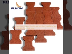 놀이터 고무 바닥 매트, 간편한 설치 및 내구성이 뛰어난 도그본 포장재