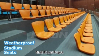 Shell-E 내구성이 뛰어난 플라스틱 경기장 좌석 내후성